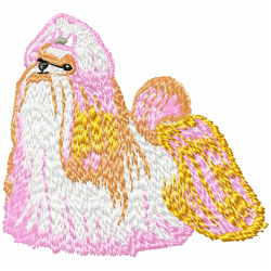 Dogs Embroidery Design 8 Dogs Embroidery Design 8